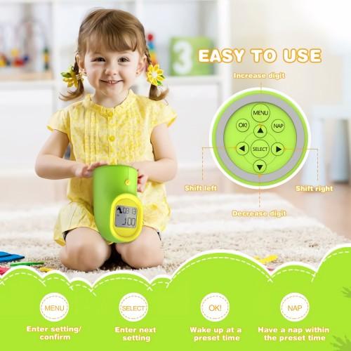 LED Digital Alarm Clock with Night Light Kids Children Sleep Schedule Trainer - Toytexx LED Digital Alarm Clock with Night Light Kids Children Sleep Schedule Trainer - Toytexx